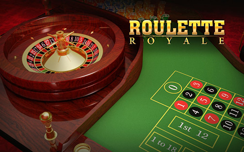 Roulette Royale Logo with Roulette Table