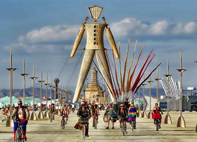 Burning Man in Nevada’s Black Rock City